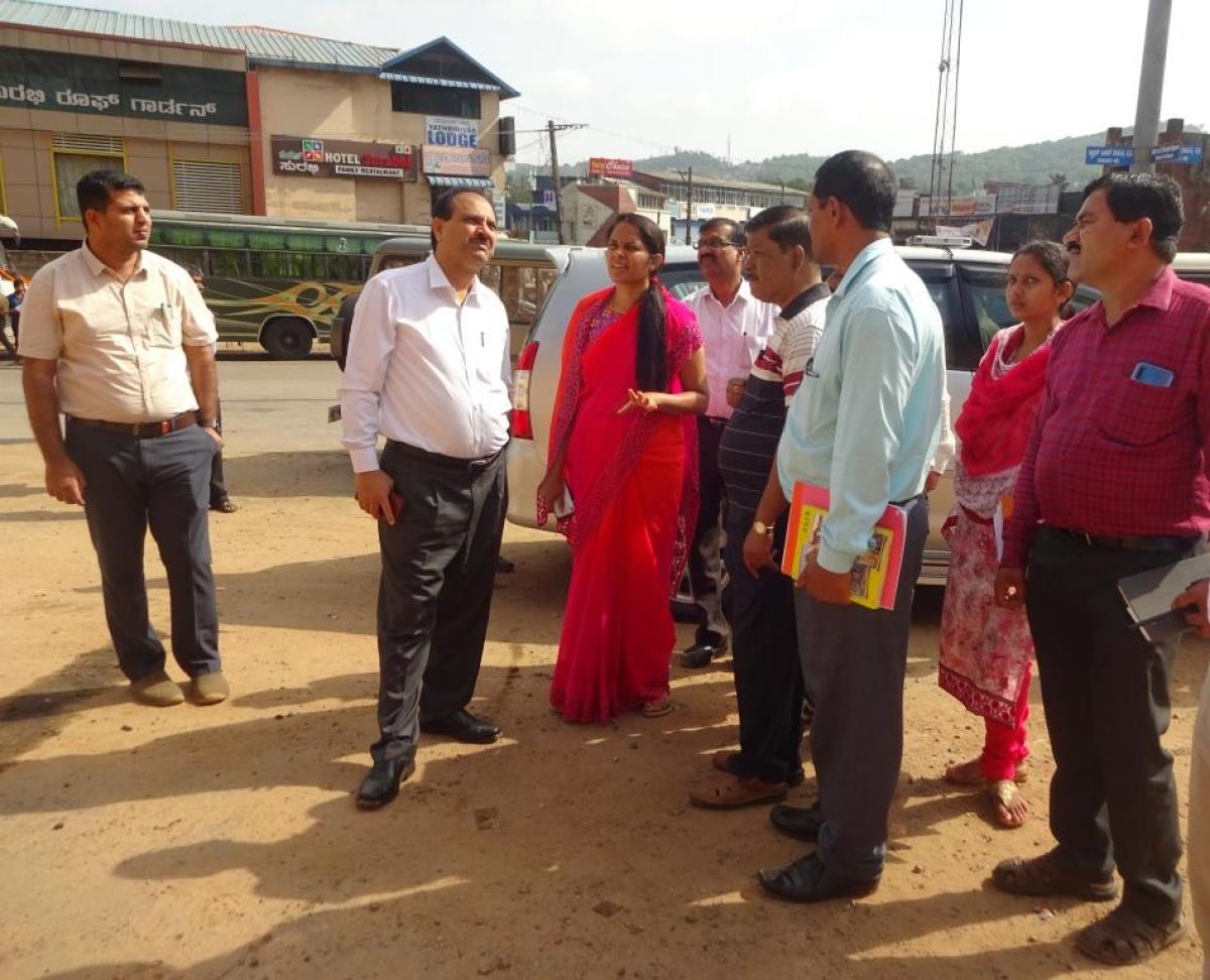 Principal secretary inspects ongoing work on houses