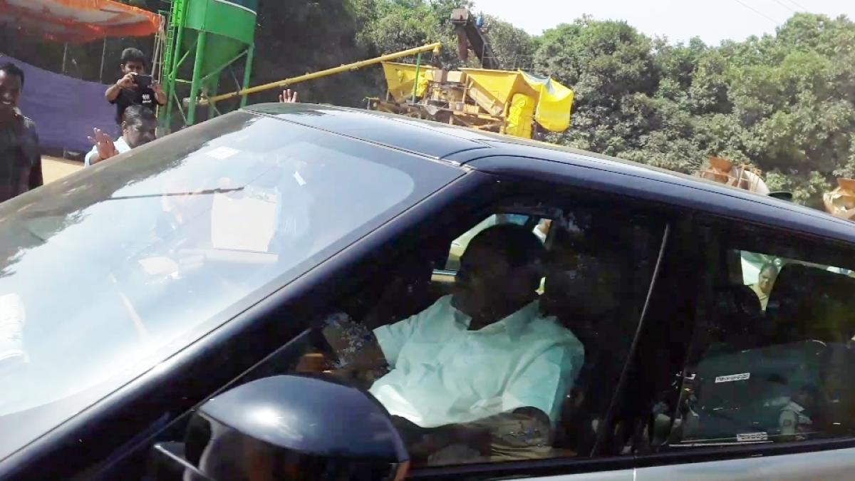 CM leaves for Bengaluru after rituals