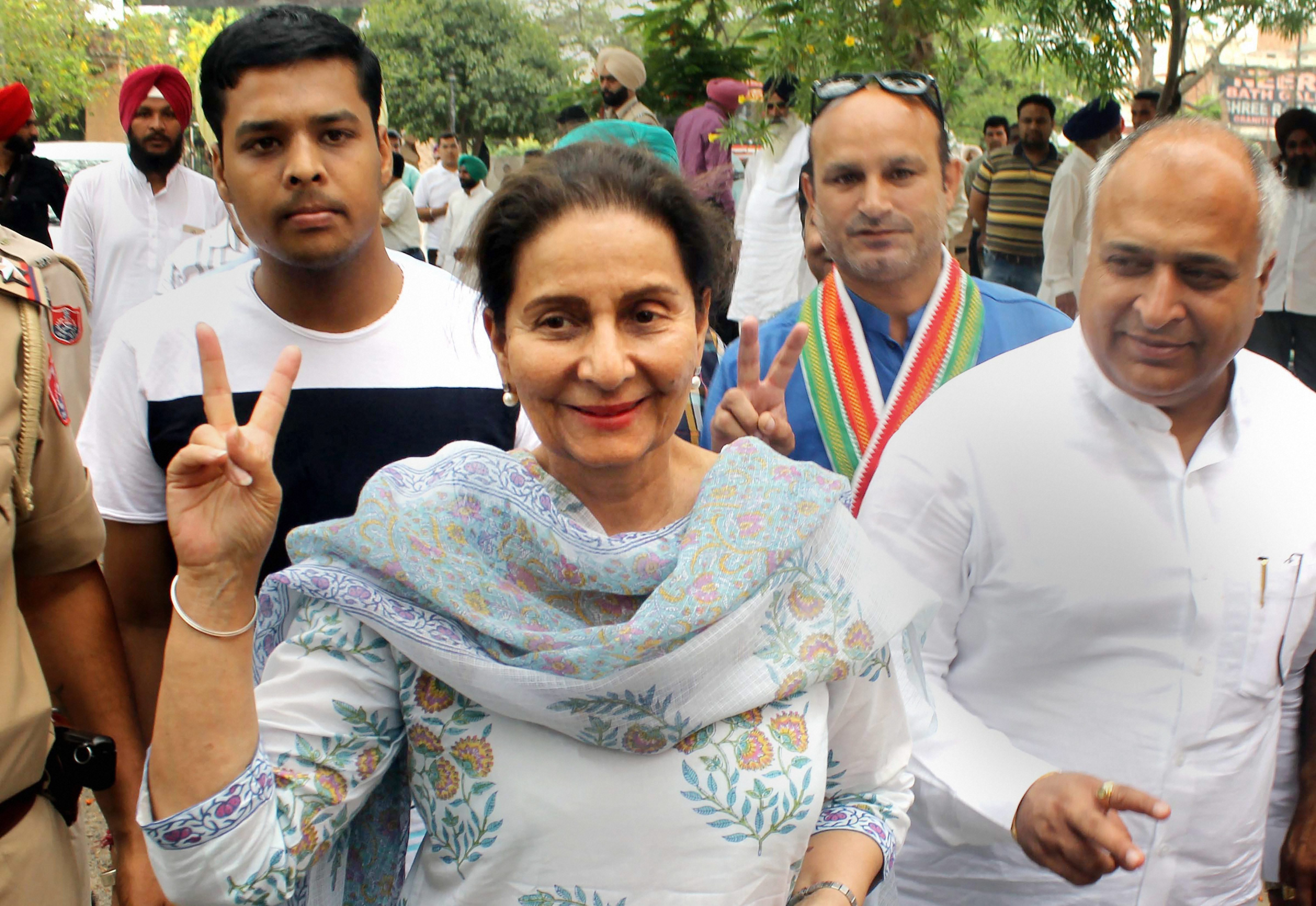 Cong's Preneet Kaur wins in Patiala, 