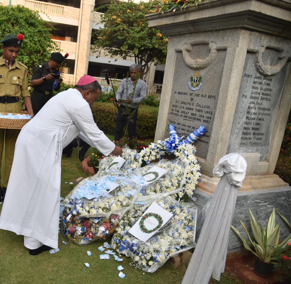 St Joseph’s alumni honour nation’s fallen heroes