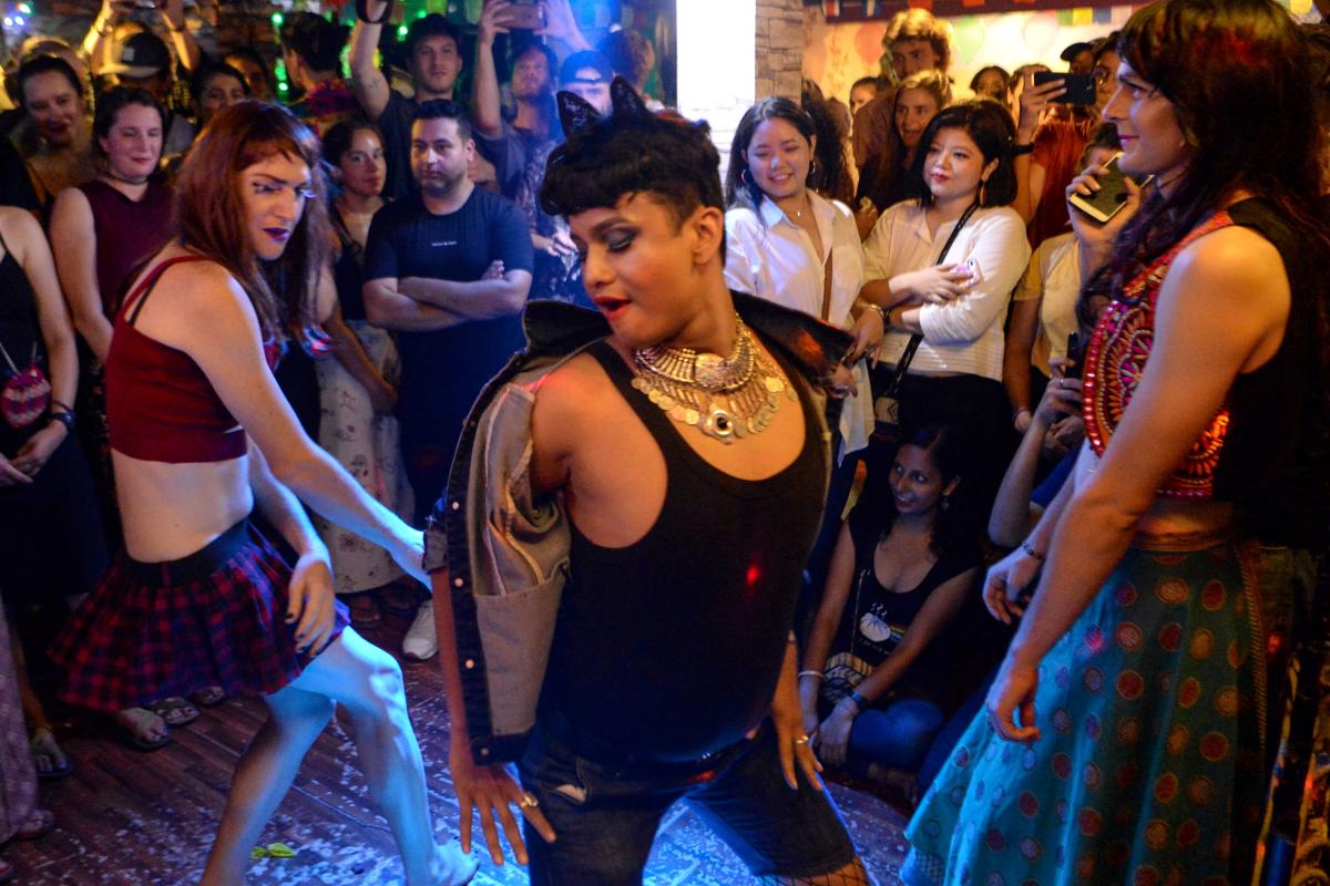 Artists light up Nepal's first drag show