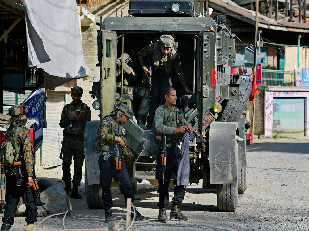 Burhan’s anniversary: strike, restrictions in Kashmir