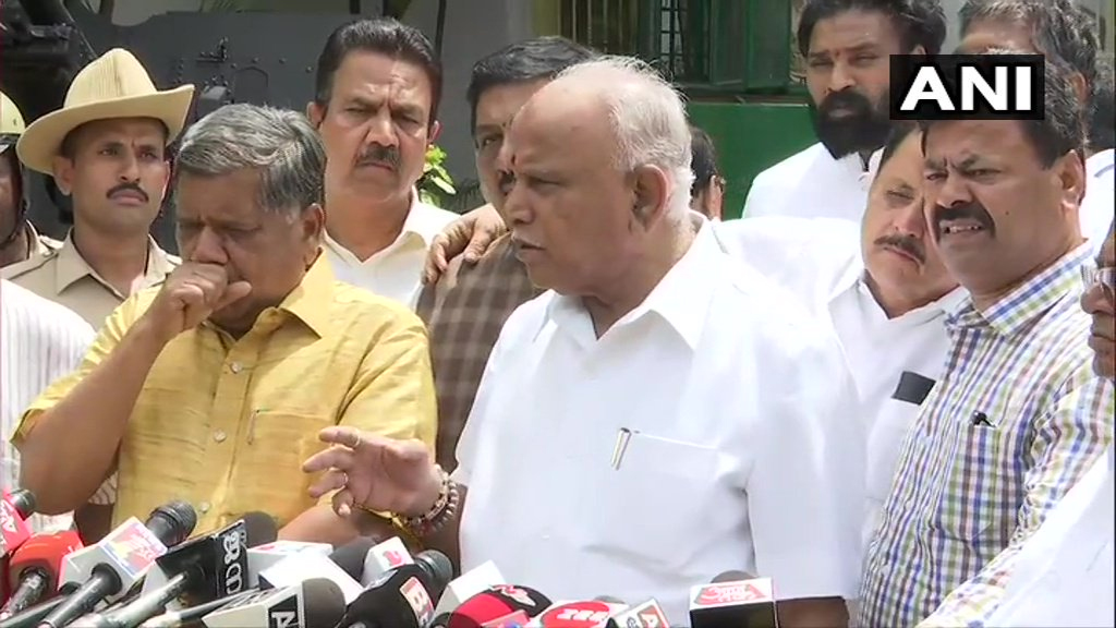 BJP met K'taka Governor, directs HDK to step down as CM