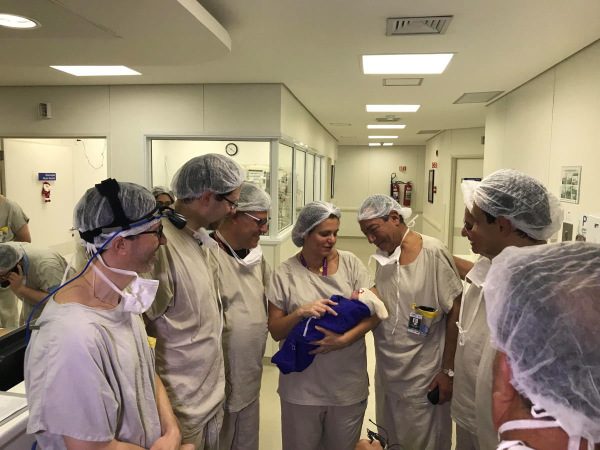 First baby born via uterus transplanted from dead donor