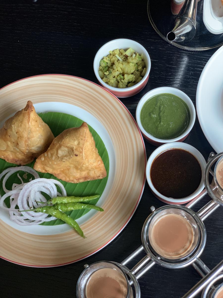 Samosas so good