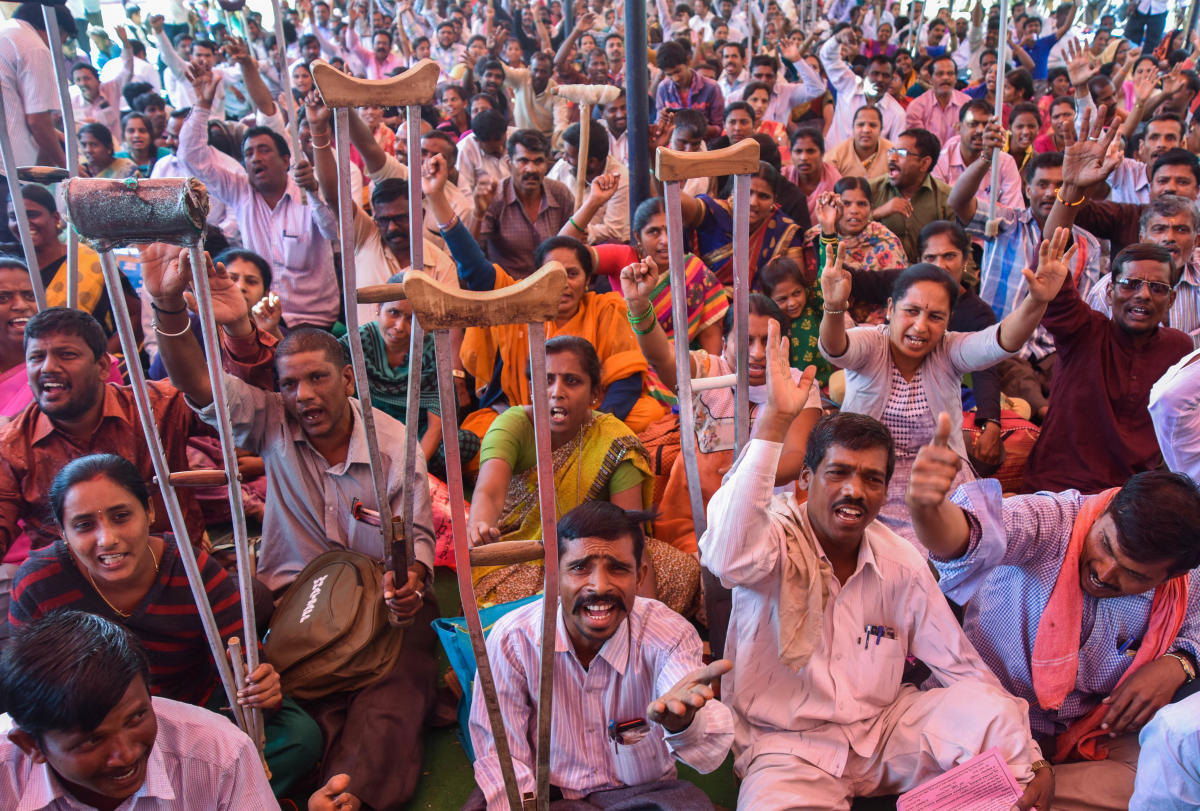 Disability rights hit blind spot