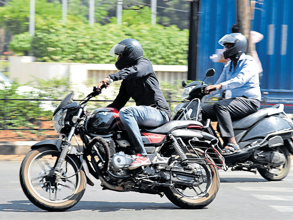Biker loses life due to reckless driving