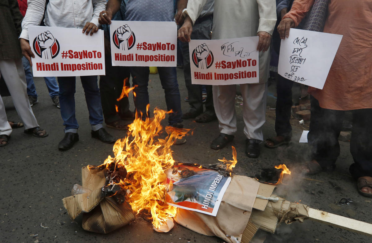 Make Shah withdraw his Hindi remarks: CPI MP to Modi