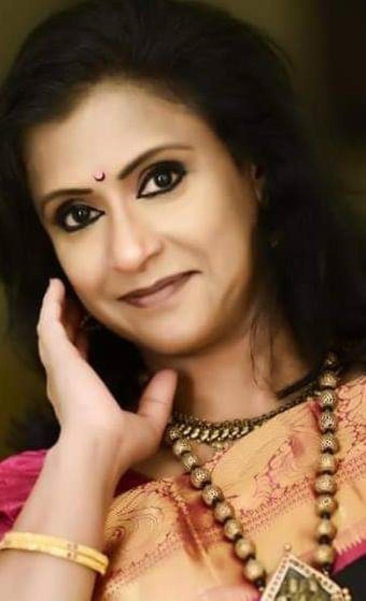 The world's a stage, and she's at play