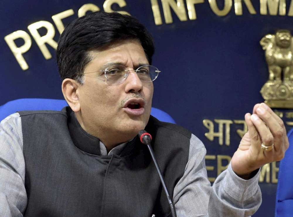 Indian deposits in Swiss banks decreased by 80%: Goyal