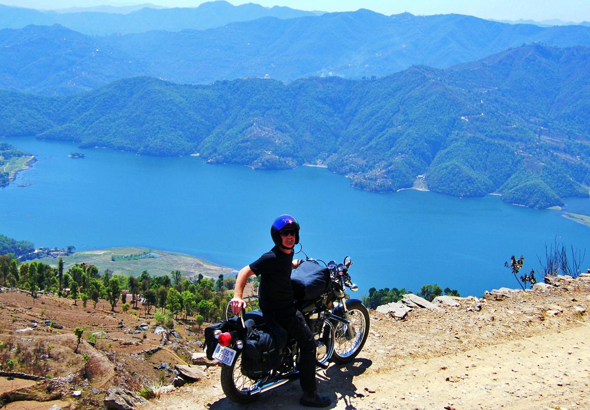 I may know india better than the natives, says biker