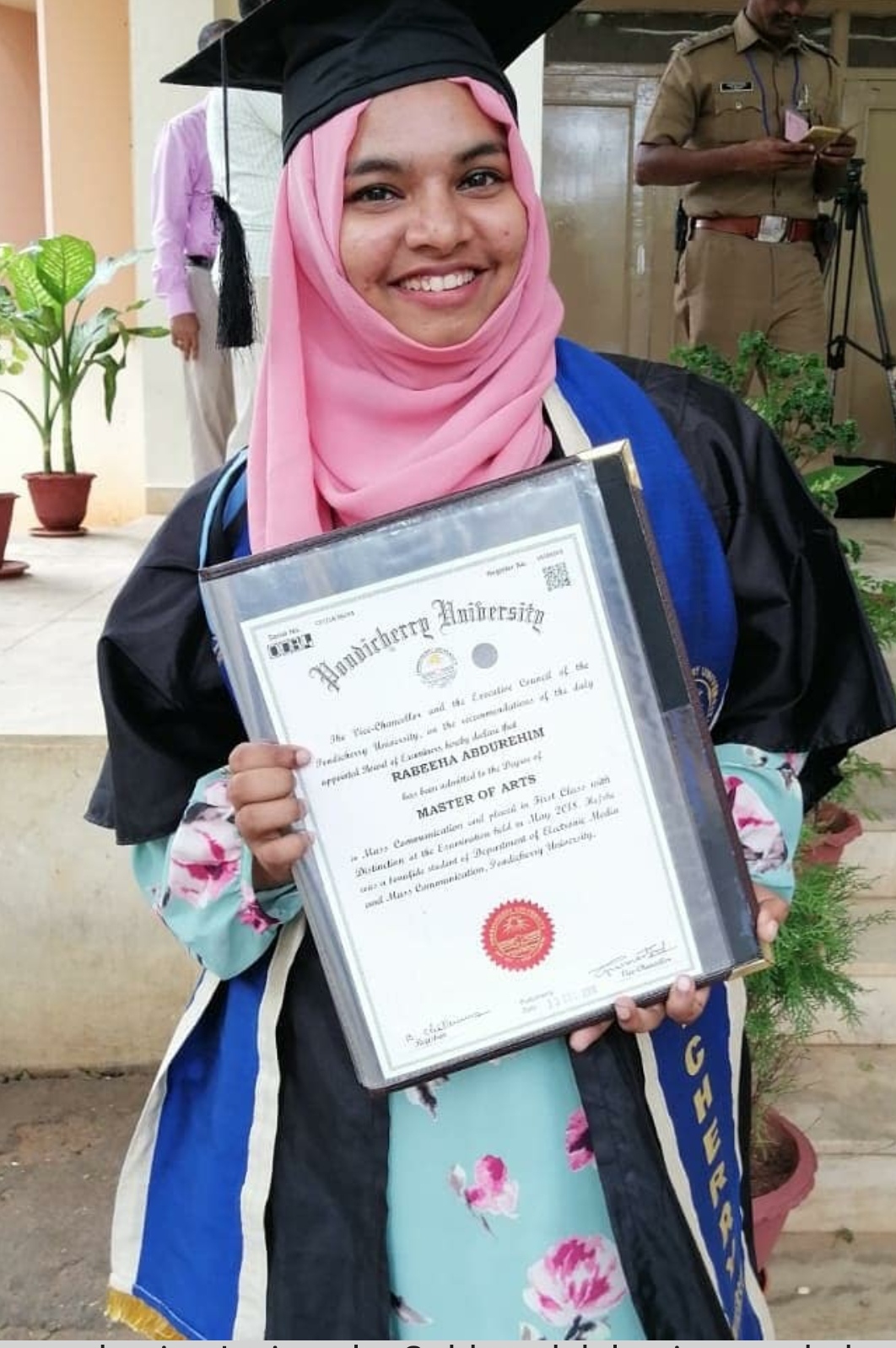 Didn't let me attend convocation: Pondy univ student