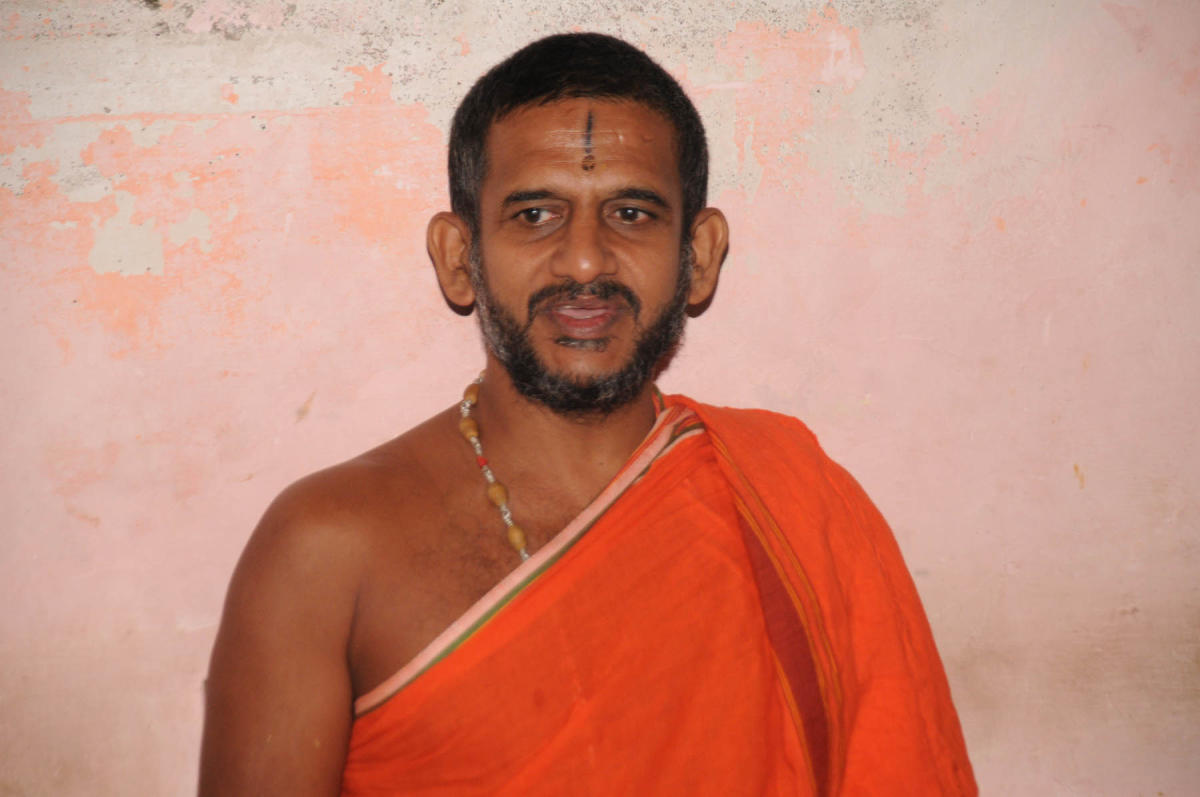 ‘I am the only seer in Ram Trust from south India’