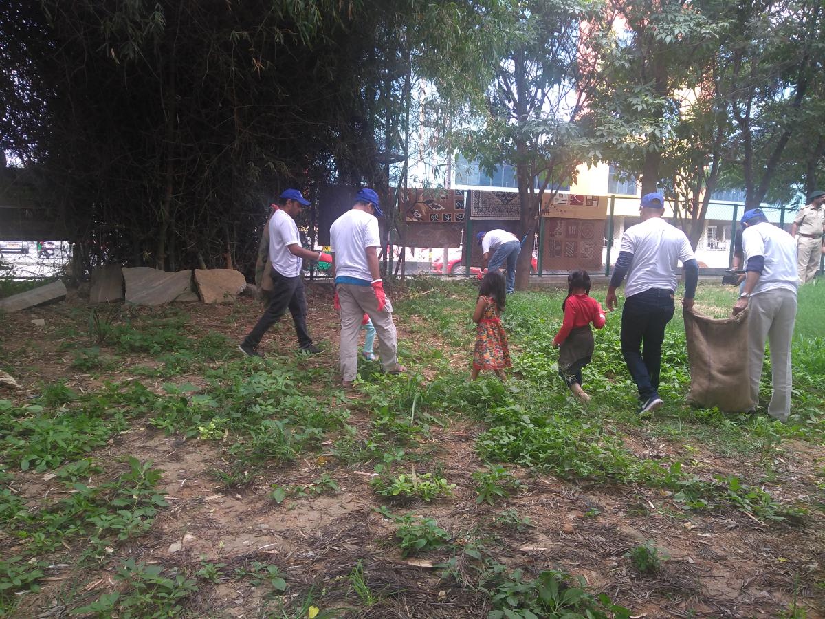 Income tax, forest depts clean up Madiwala lake