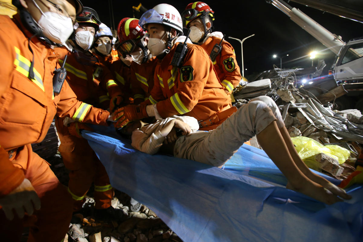 Survivor pulled from China quarantine hotel collapse after 69 hours