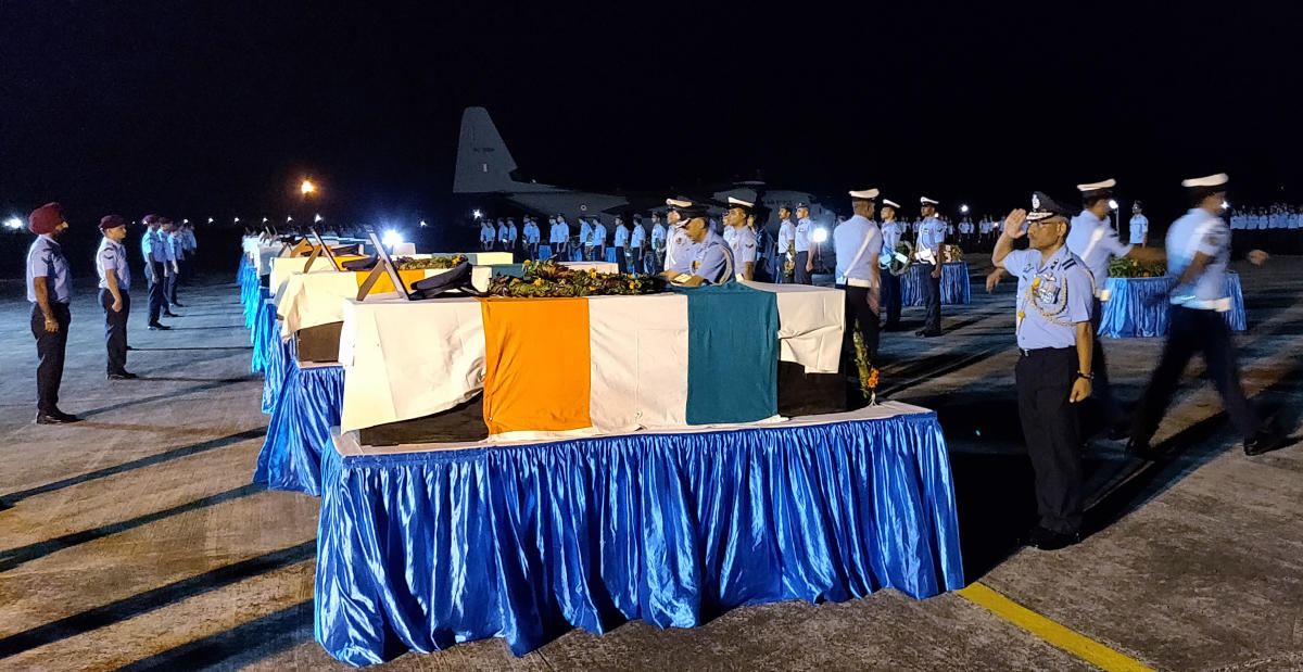IAF airlifts rescue team from AN-32 aircraft crash site