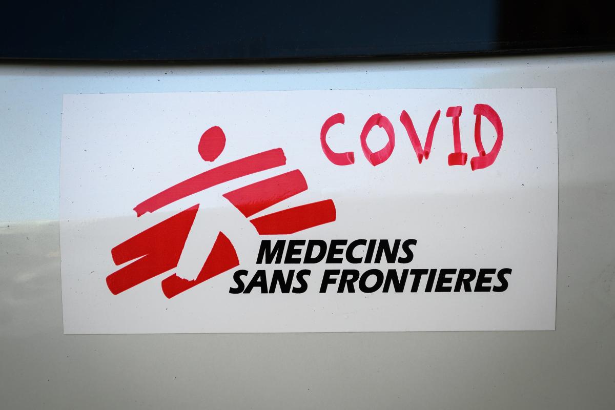  3-4 weeks from running out of masks, says  Doctors Without Borders