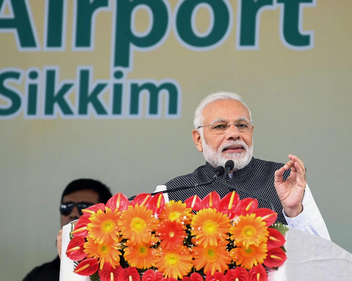 Narendra Modi gets UN's highest environmental award