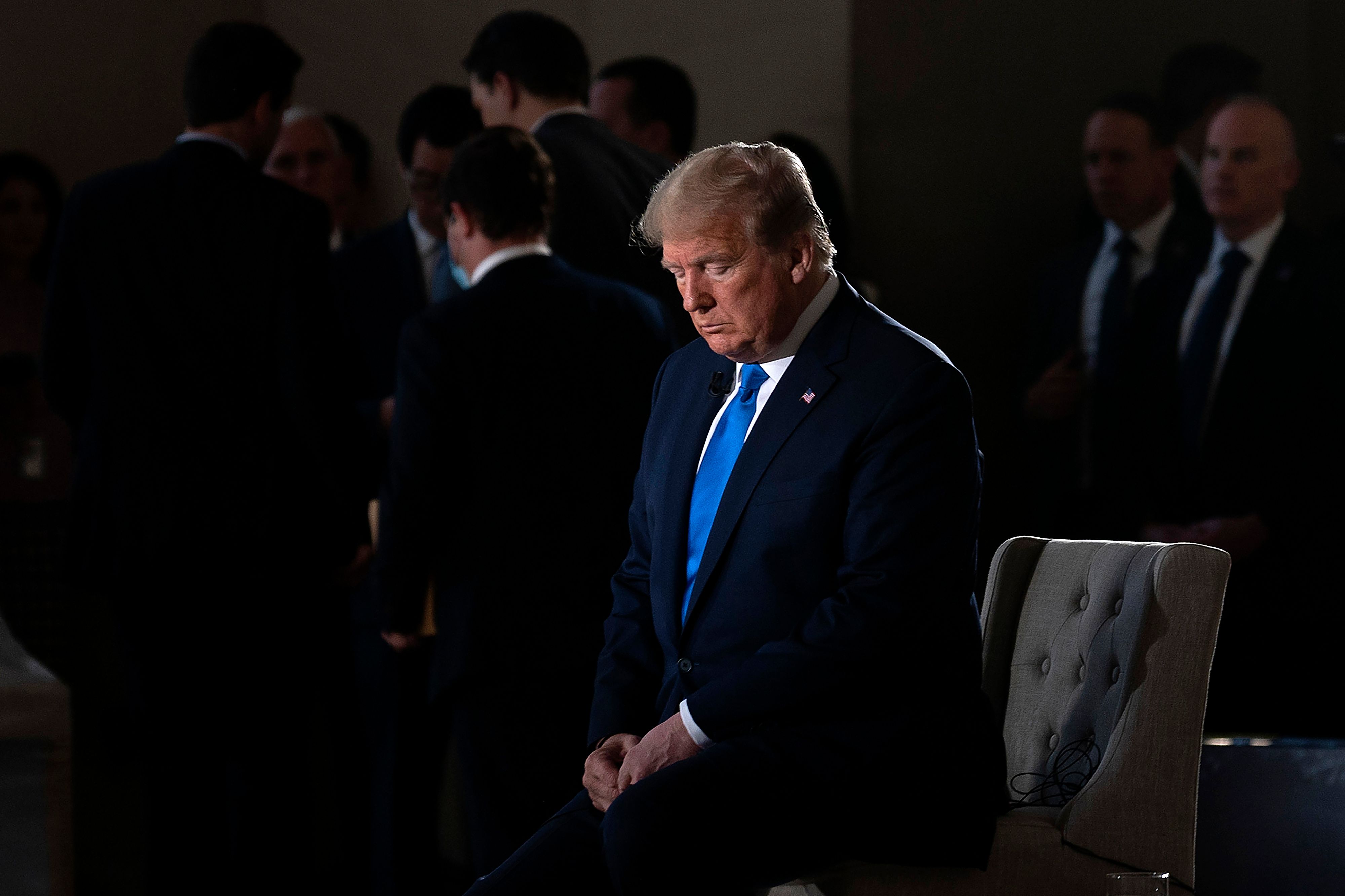 Trump hits Bush for failing to support him during impeachment