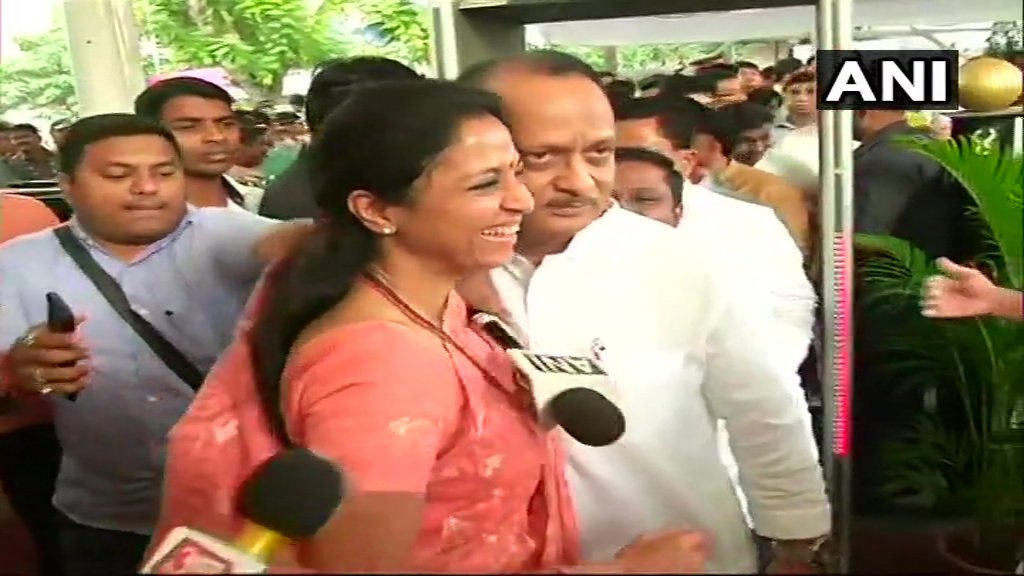 Prodigal nephew Ajit Pawar patches up with family