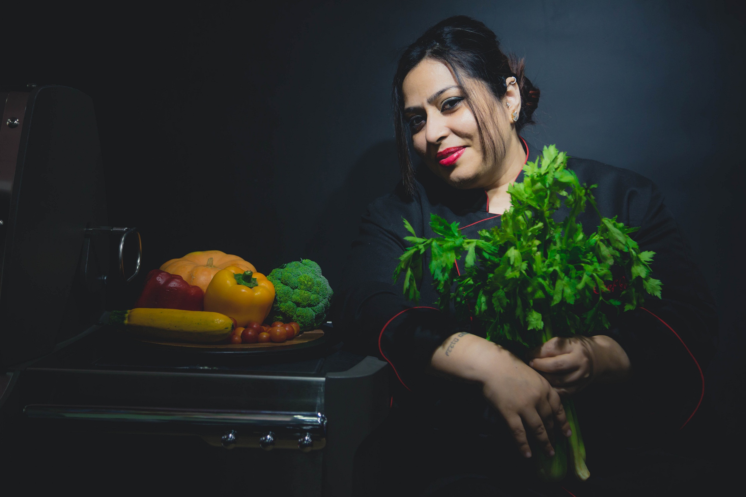 This chef has cricket greats eating out of her hands