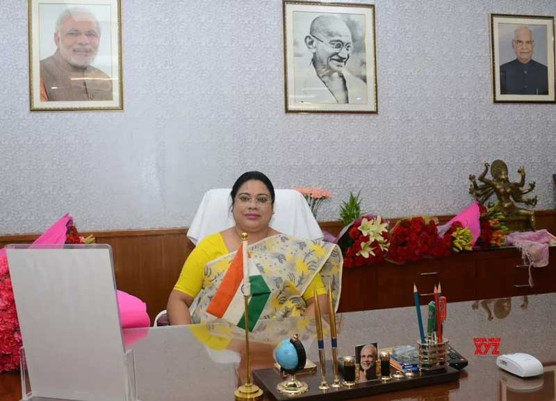 Sushri Debasree Chaudhuri- MoS for Women & Child Devt.