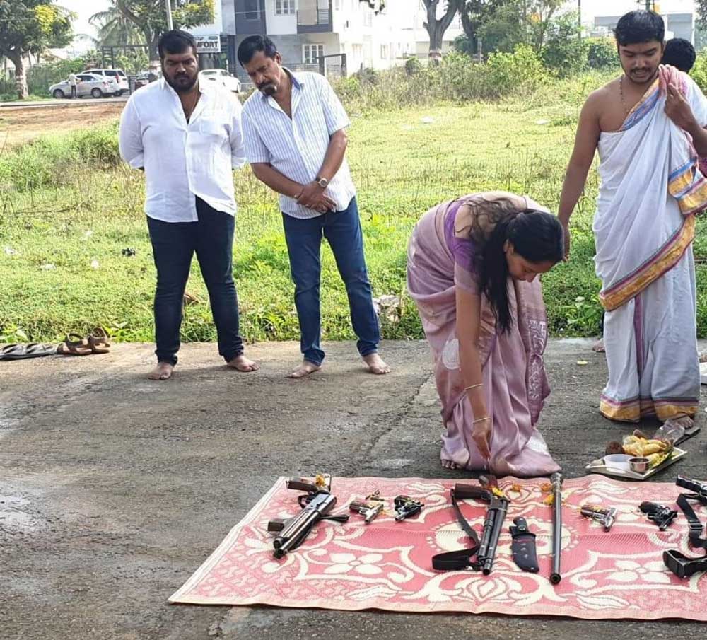 Guns in puja video belonged to bodyguards: Muthappa Rai