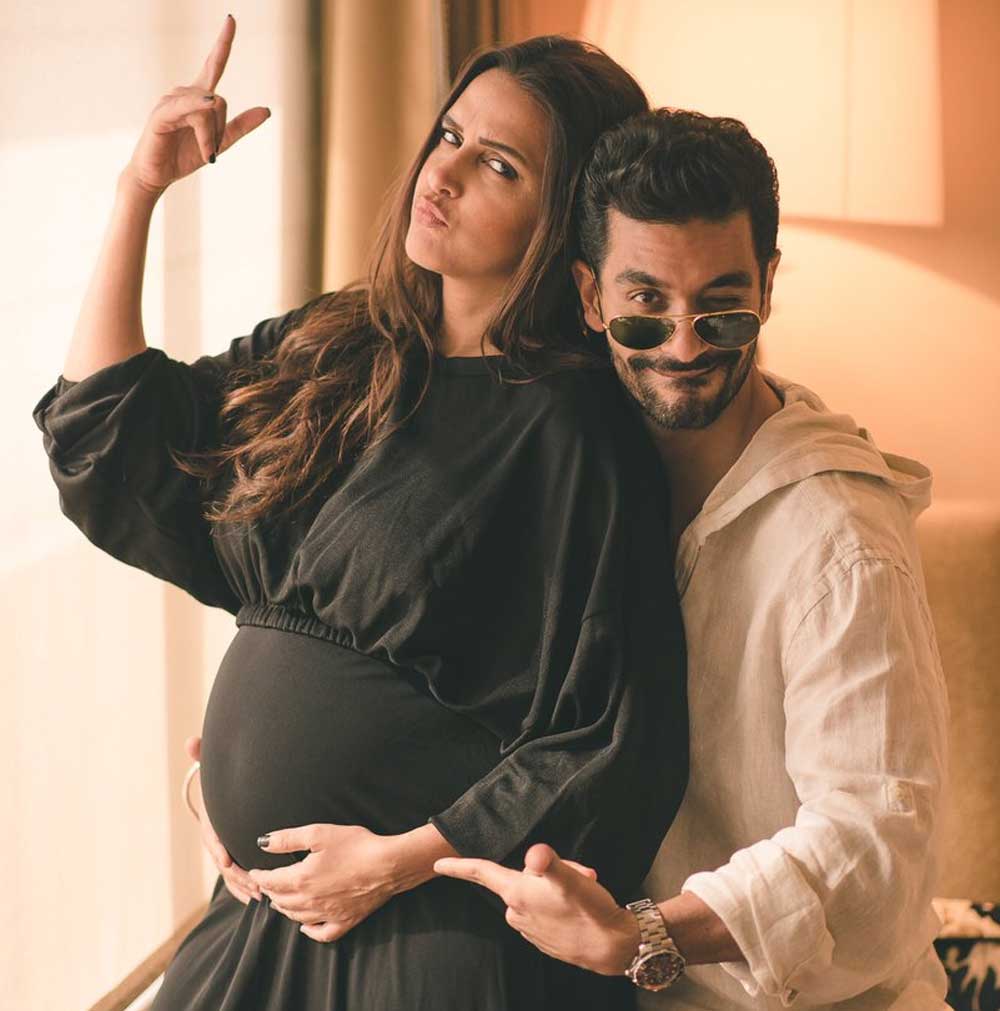 Neha Dhupia, Angad Bedi expecting first child