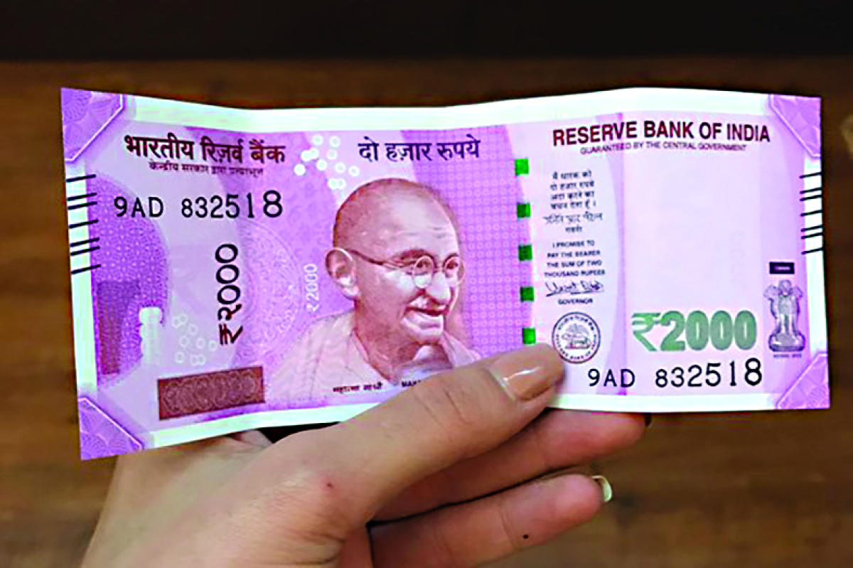 Cost of 2000 note falls 65 paise per piece in 2018-19