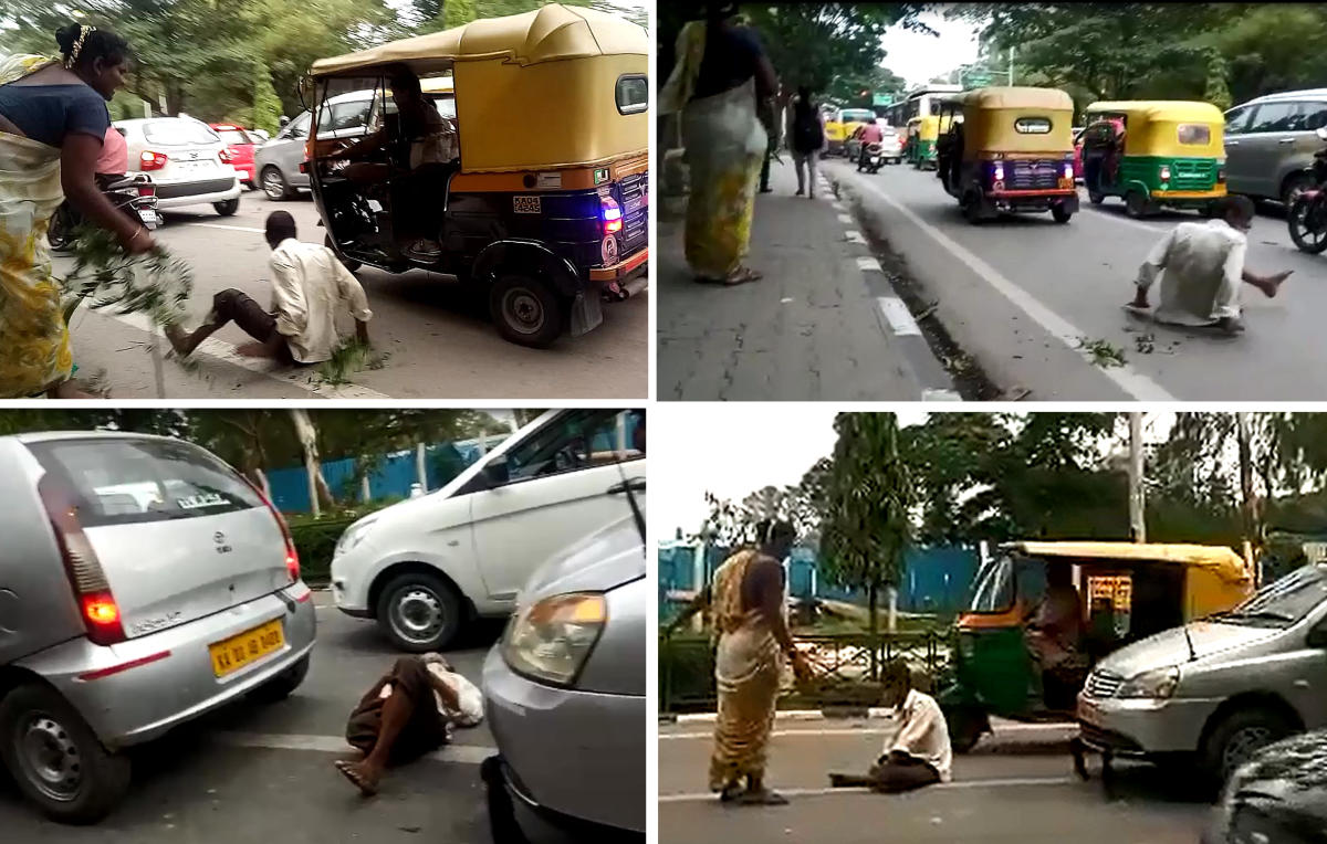 Transgender-beggar fight highlights nuisance at signals