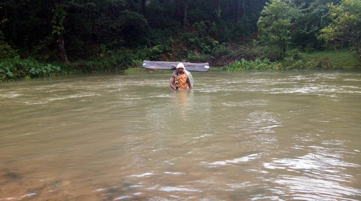 Villages marooned during monsoon