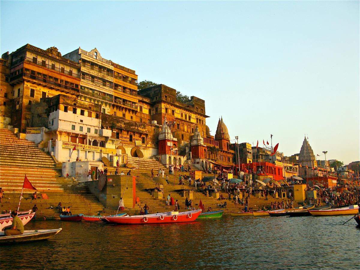 Among the believers in Varanasi