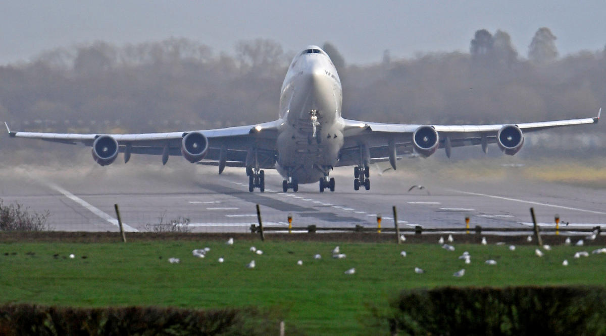 Two held over London airport drone chaos