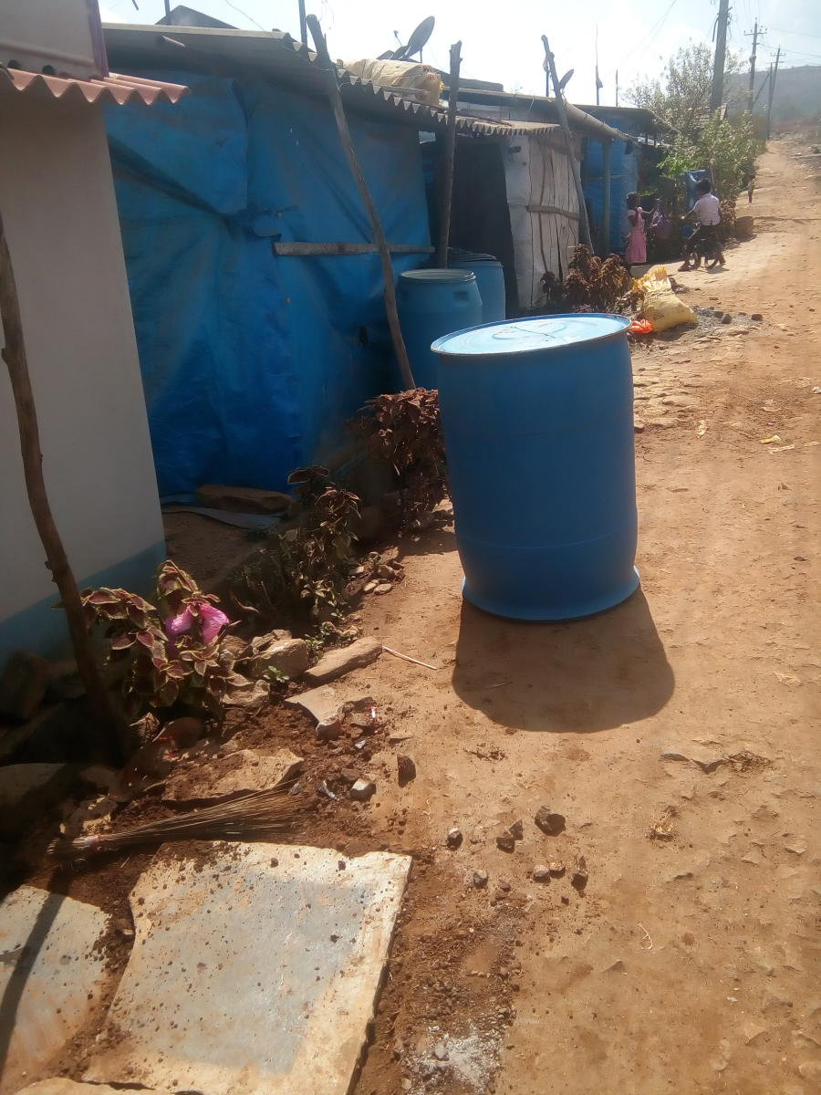 Water crisis in Kaldoddi layout
