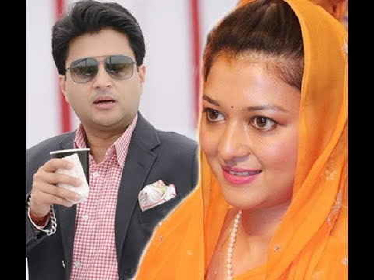 Wife might replace Jyotiraditya on Guna seat