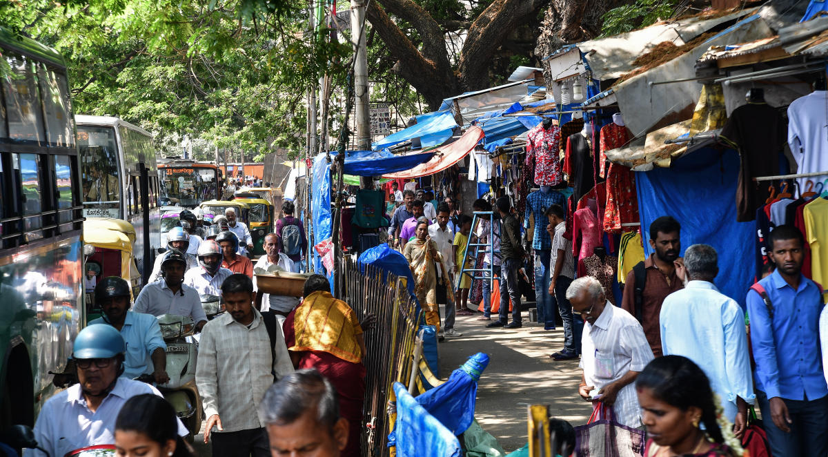 Shivajinagar MLA decries footpath misuse in Bengaluru, calls for people-centric mobility plan