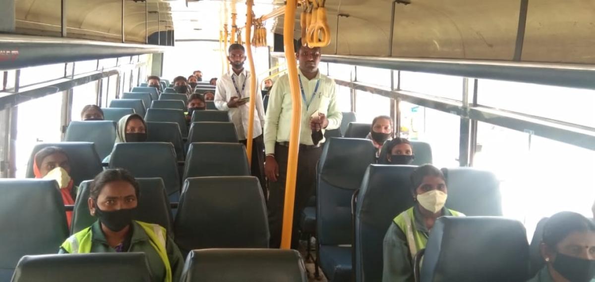 Covid-19 effect: KSRTC makes new seating rules