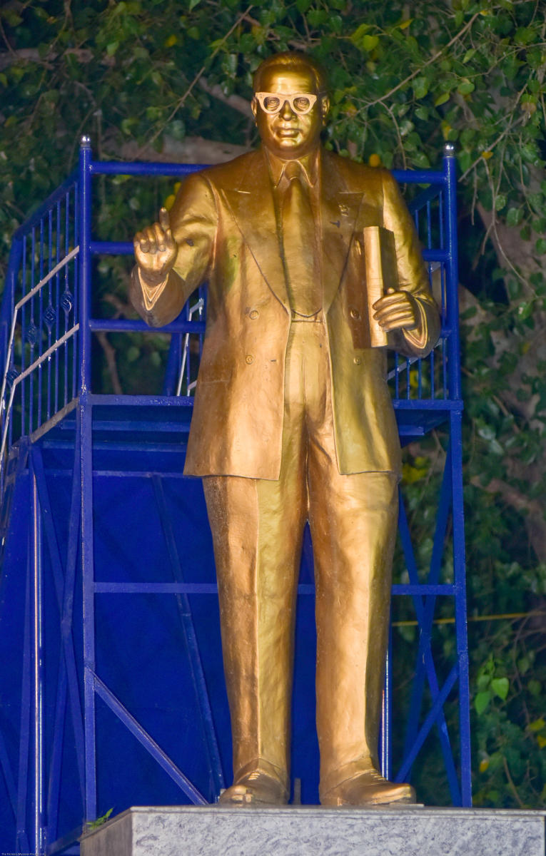 Ambedkar statue found damaged, tension in Uttar Pradesh village