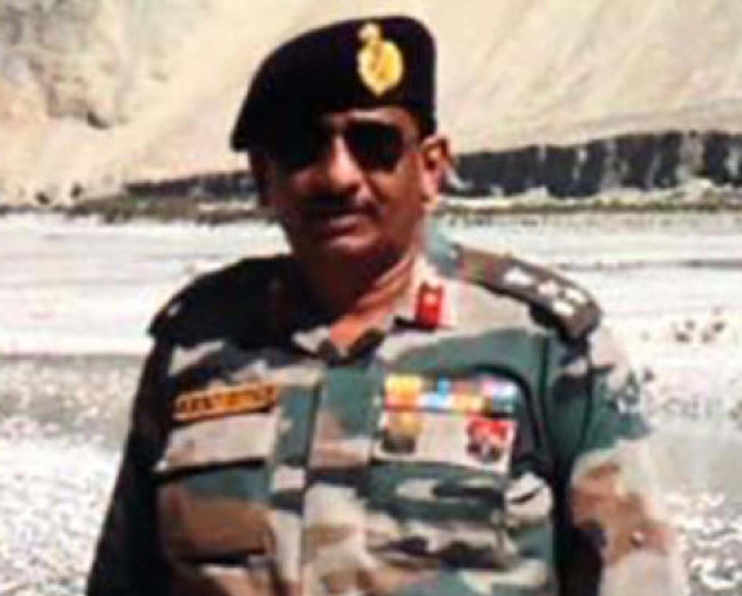 Brigadier D M Purvimath, former Chief Engineer, Project Himank (2015-2018)