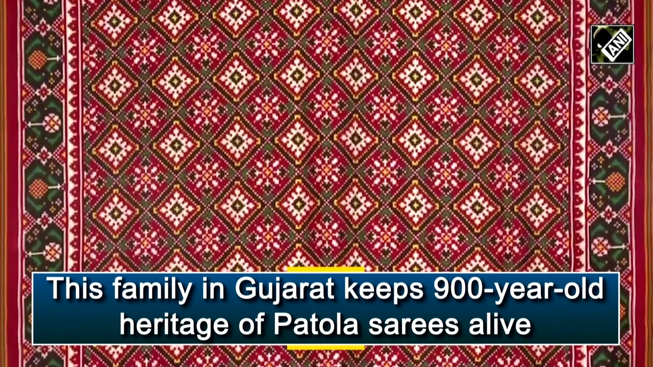 Gujarat family keeps 900-year-old tradition of Patola sarees alive