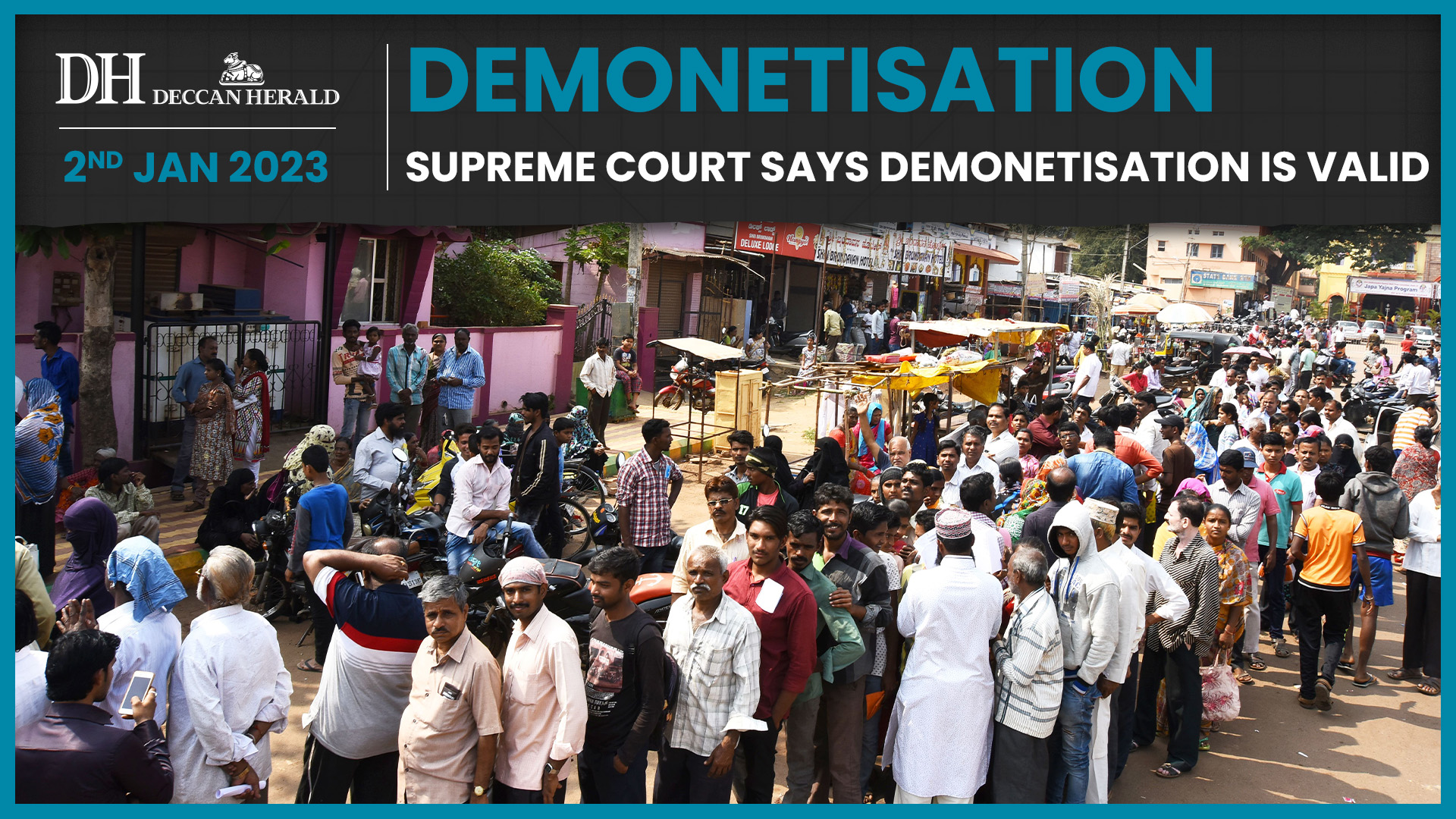 Supreme Court upholds Centre’s decision on demonetisation