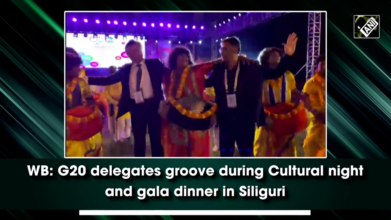 G20 delegates dance during cultural night and gala dinner in Bengal