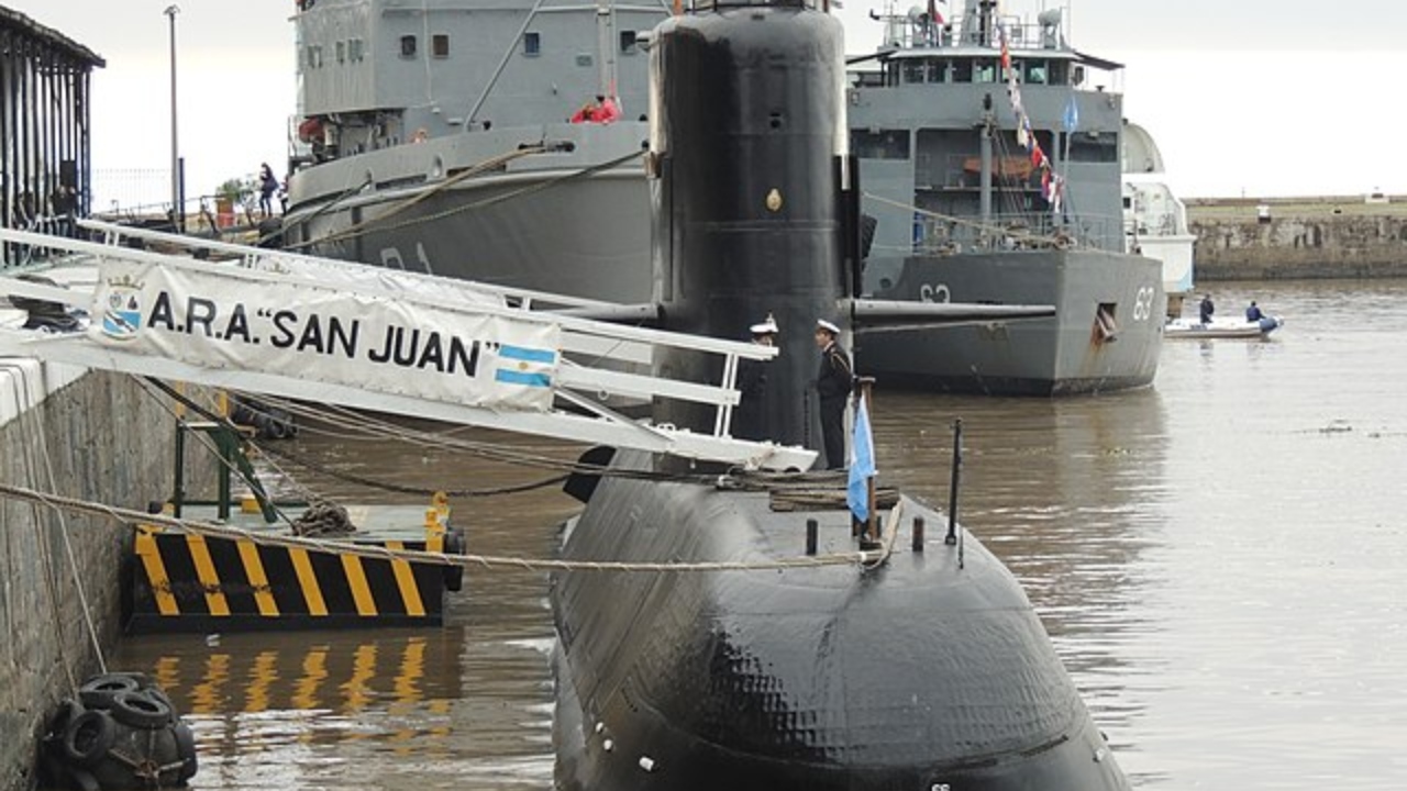Argentina, ARA San Juan (S-42). Credit: Wikimedia Commons