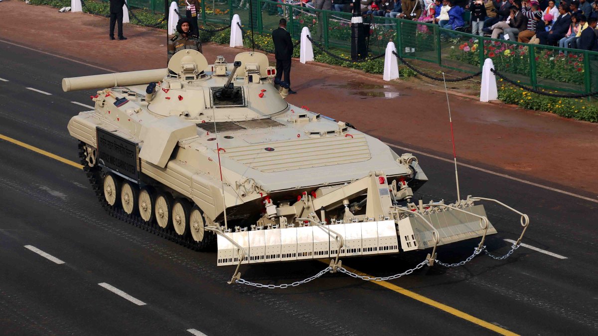 Glimpses of Full Dress Rehearsal of 70thRepublic Day Parade Celebrations atRajpath in New Delhi on Wednesday, January 23, 2019. Source: DPR Defence