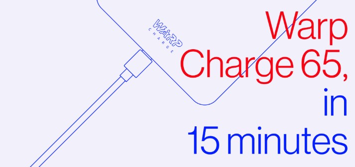 The new OnePlus 8T will come with 65W Warp Charger. Credit: OnePlus official blog