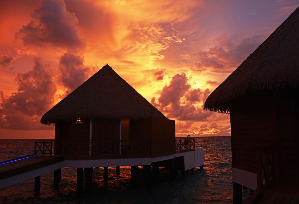 A stunning sunset
