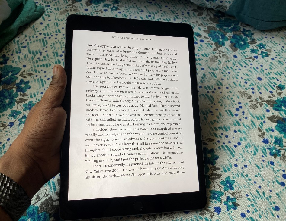 Apple iPad (8th Gen). Credit: DH Photo/KVN Rohit