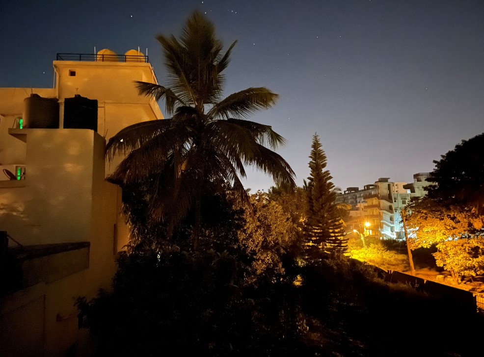 Apple iPhone 12 Pro's camera sample with Night Mode on. Credit: DH Photo/KVN Rohit