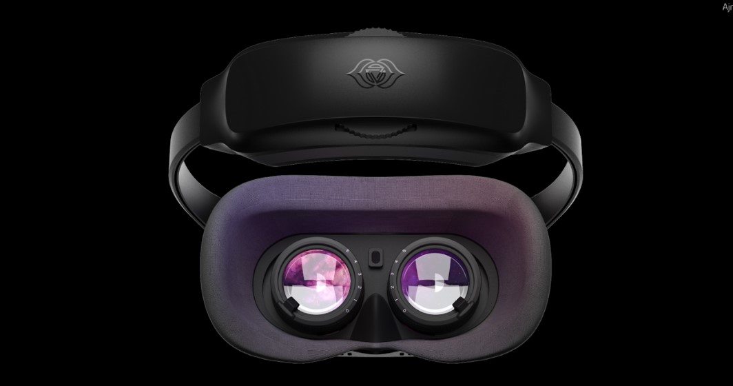 AjnaXR mixed reality head-gear. Credit: AjnaLens