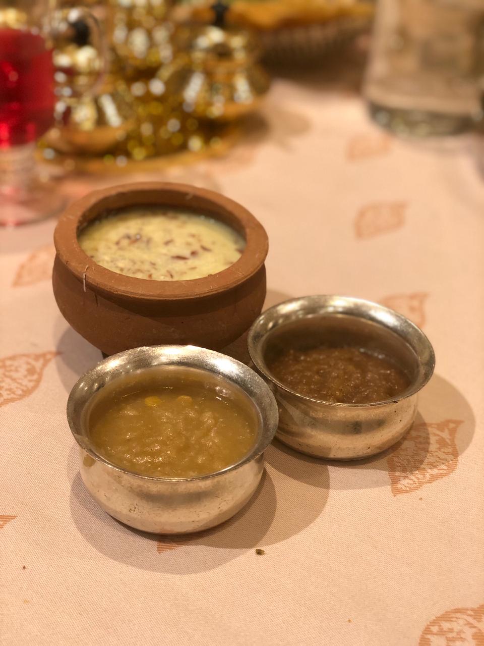 Akki Bele Payasa, Paruthipal Pongal and Pathir Peni